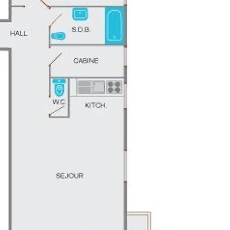 Appt Cosy 3 Pieces, 6 Pers, Parking, Pres Centre, - Fr-1-241-55